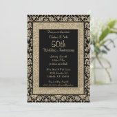 Invitation 50e anniversaire de mariage (Debout devant)