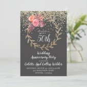 Invitation 50e anniversaire de mariage  (Debout devant)