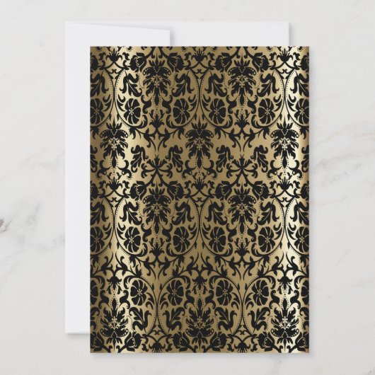 Invitation 50e anniversaire de mariage | Amour (Dos)