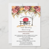 Invitation 50e anniversaire de Mariage Automne Automne Botani (Devant)