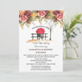Invitation 50e anniversaire de Mariage Automne Automne Botani (Debout devant)