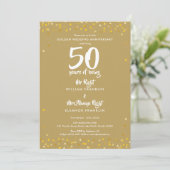 Invitation 50e anniversaire de mariage de M. et Mme Right Fun (Debout devant)