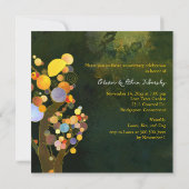 Invitation 50e anniversaire de mariage des Amoureux des Arbre (Dos)