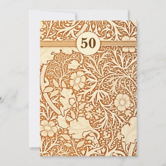 Invitation 50e anniversaire de mariage i (Devant)
