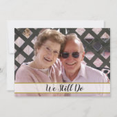 Invitation 50e anniversaire de mariage Nous le faisons toujou (Devant)