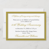 Invitation 50e anniversaire de mariage Nous le faisons toujou (Dos)