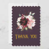 Invitation 50e anniversaire de Mariage personnalisé (Dos)