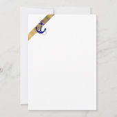 Invitation 50e anniversaire de mariage sur le thème de la voi (Dos)