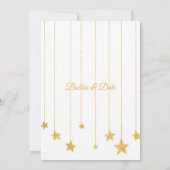 Invitation 50e anniversaire de mariage sur mesure Fête en or (Dos)