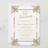 Invitation 50e anniversaire d'or (Devant)
