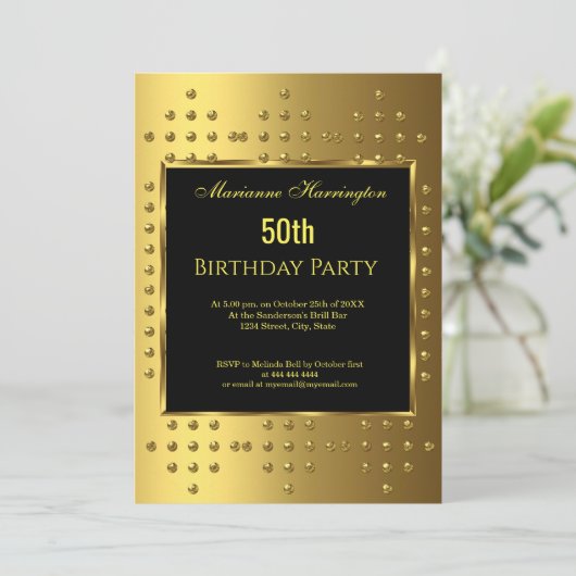 Invitation 50e anniversaire d'or (Debout devant)
