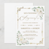 Invitation 50e anniversaire du Mariage (Devant / Derrière)