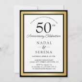 Invitation 50e anniversaire du Mariage (Devant)
