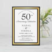 Invitation 50e anniversaire du Mariage (Debout devant)