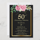 Invitation 50e anniversaire du Mariage (Devant)