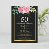 Invitation 50e anniversaire du Mariage (Debout devant)