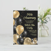 Invitation 50e anniversaire du Mariage d'or (Debout devant)