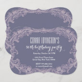 Invitation 50e anniversaire du Modèle Purple Vintage V50D (Devant / Derrière)