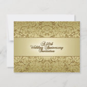 Invitation 50e anniversaire Mariage d'or (Devant)
