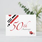 Invitation 50e anniversaire (mod oiseaux) (Debout devant)