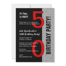 50e Anniversaire Noir d'argent rouge moderne W1792