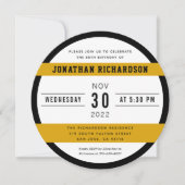 Invitation 50e anniversaire Soeurs et bières à 50 ans Moderne (Devant)