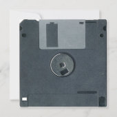 Invitation 50e Anniversaire Surprise Top Secret Retro 80s Dis (Dos)