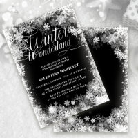 50e fête d'anniversaire Hiver Wonderland Snowflake