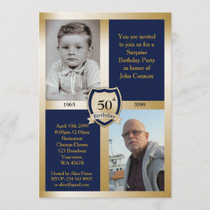Invitation 50e,Invitation à la fête d'anniversaire,Ajouter un