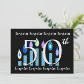 Invitation 50e Modèle d'invitation à la fête d'anniversaire S (Debout devant)