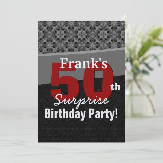 Invitation 50e Surprise Party (Debout devant)