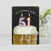 Invitation 51e anniversaire fête de la bière (Debout devant)