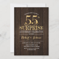 55e anniversaire du Mariage surprise - Gold Bois