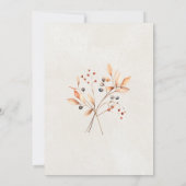 Invitation 55e anniversaire Surprise Party Citrouille blanc a (Dos)