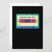 Invitation 57 e Anniversaire Célébration Cadeau stupéfiant de (Devant / Derrière)