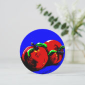 Invitation 5,25 x 5,25 Cercle d'invitation (Debout devant)