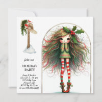 *~* 5 mignonne AP97 femme douce Elf debout