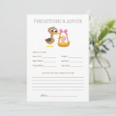 Invitation 5 Petits Canards | Prédictions et Conseils Baby Sh (Debout devant)