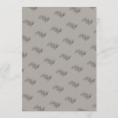 Invitation 5 x 7 Botanical Wedding Table Number (Dos)