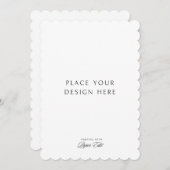 Invitation 5" x 7" Card Printing (Devant / Derrière)