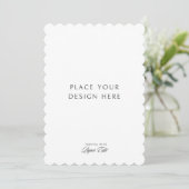 Invitation 5" x 7" Card Printing (Debout devant)