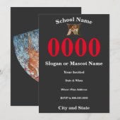 Invitation 5e 10e 15e 20e 25e 30e 35e 40e 45e 50e (Devant / Derrière)