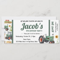 5e anniversaire Obtenez votre billet de tracteur