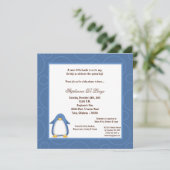 Invitation 5x7 Baby shower de table à points (Debout devant)