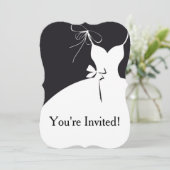 Invitation 5x7 Bracket d'invitation de douche nuptiale (Debout devant)