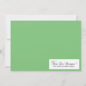Invitation 5x7 Green Masquerade Sweet 16 Anniversaire Invitat (Dos)