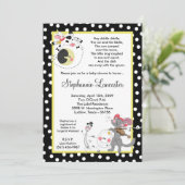 Invitation 5x7 Hey Diddle Diddle DidSery Baby shower Invitati (Debout devant)