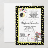 Invitation 5x7 Hey Diddle Diddle DidSery Baby shower Invitati (Devant / Derrière)