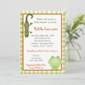 invitation 5x7 - Invitation Baby shower des maréca (Debout devant)