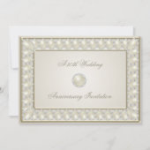 Invitation 5x7 pour les 30 ans de mariage Satin Pe (Devant)